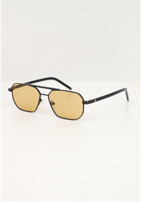 Black sunglasses for men and women with yellow lenses CRISTIAN LEROY | 1503203